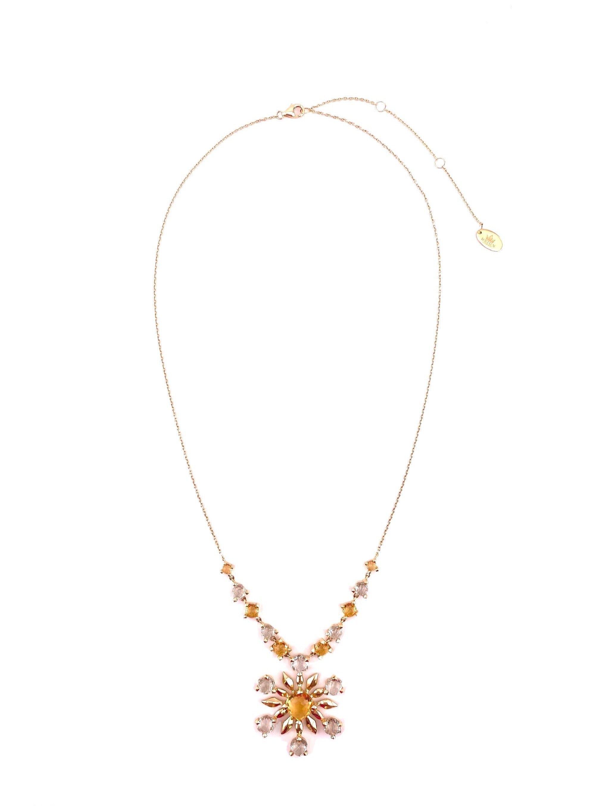 Raj Flower Bloom Necklace