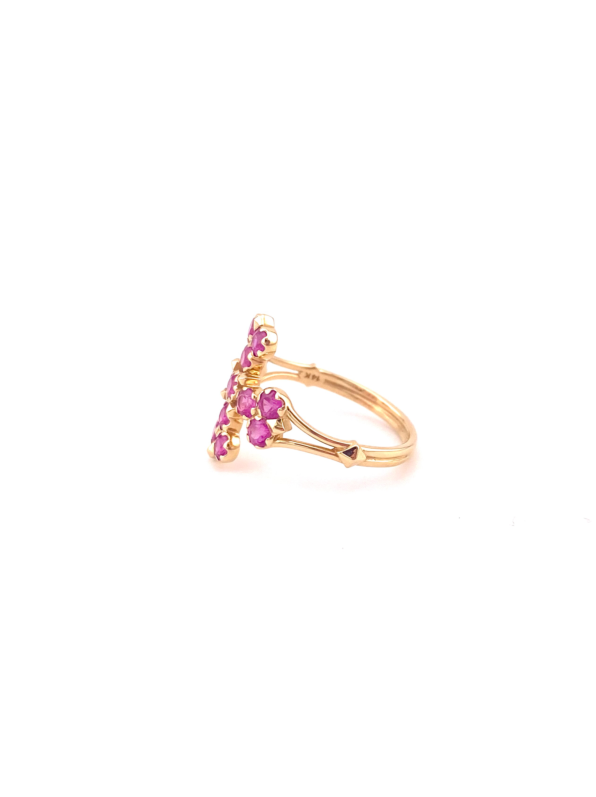 Vajra Pink Prayer Ring