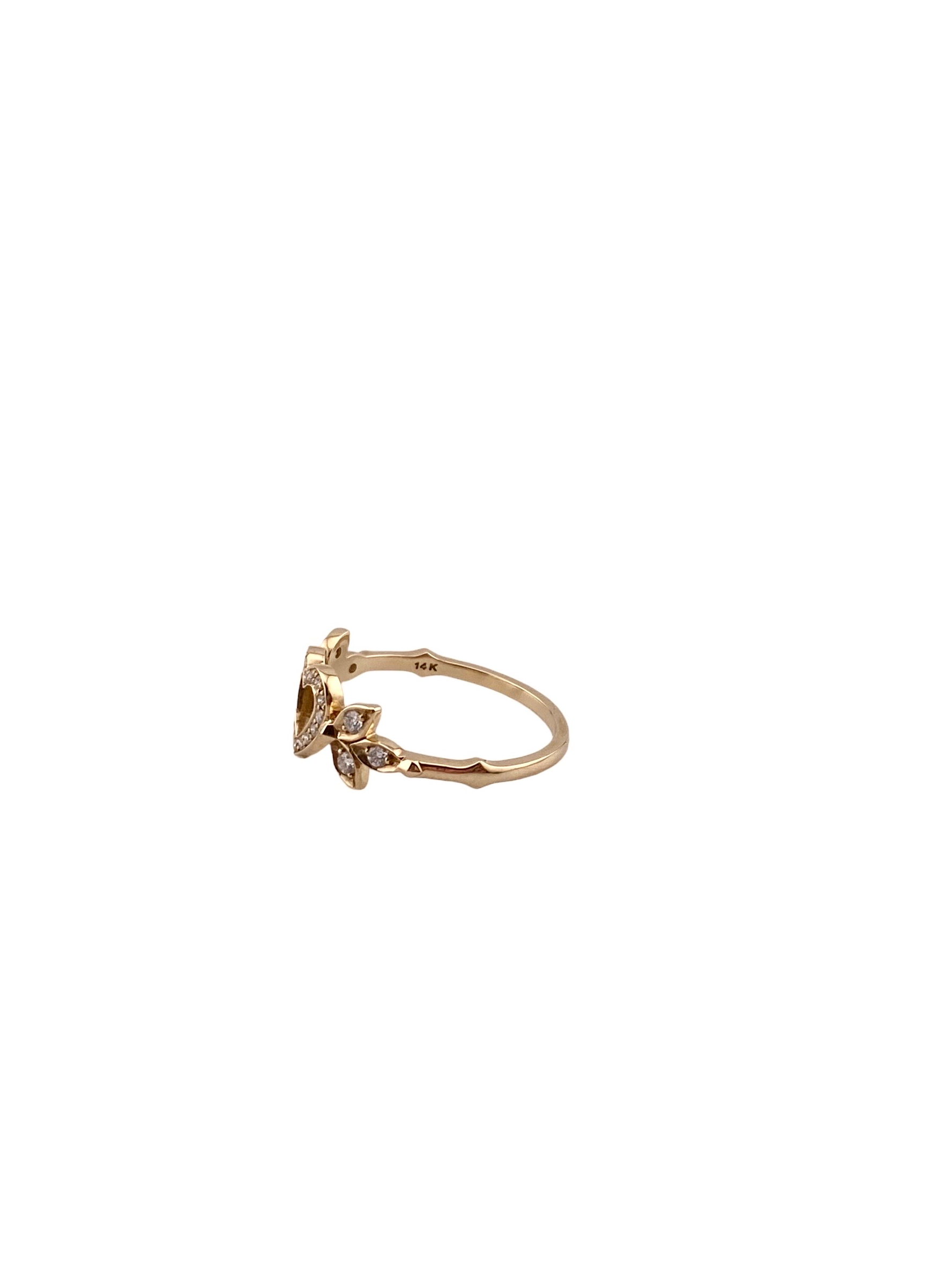 Vajra Diamond Heart Ring