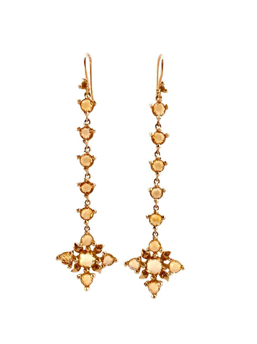 Raj Petal Drop Earring